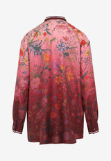 Degrade Floral Shirt