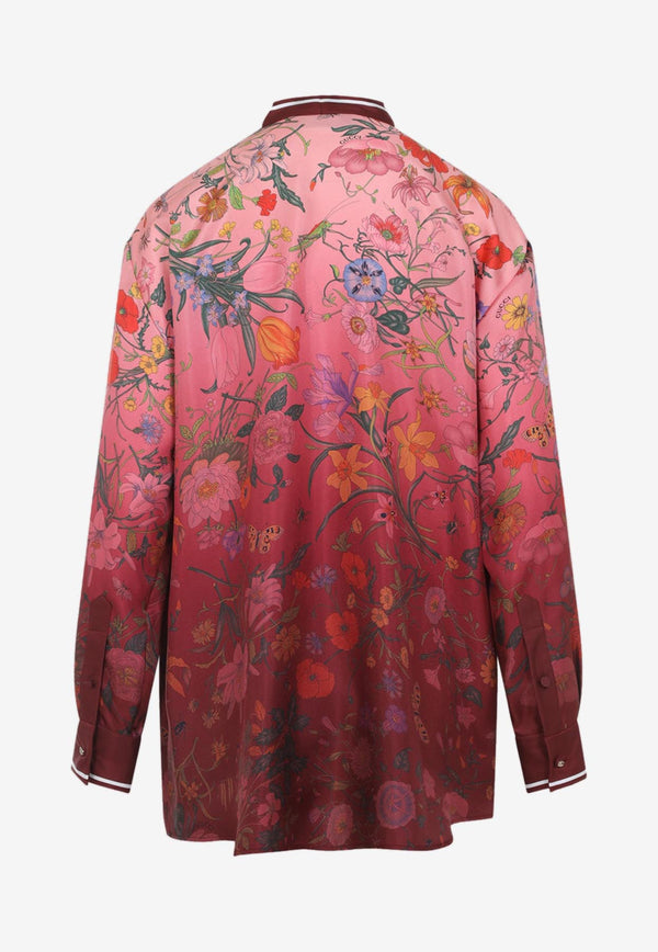 Degrade Floral Shirt