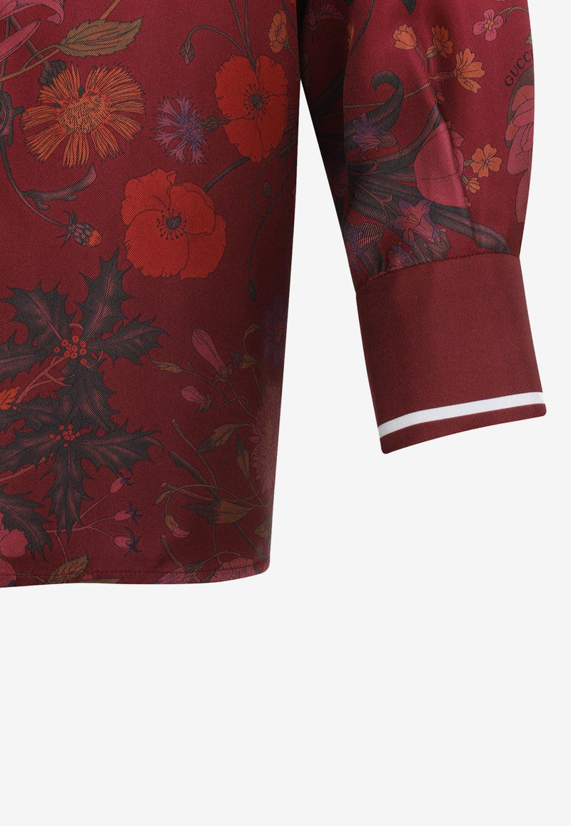 Degrade Floral Shirt