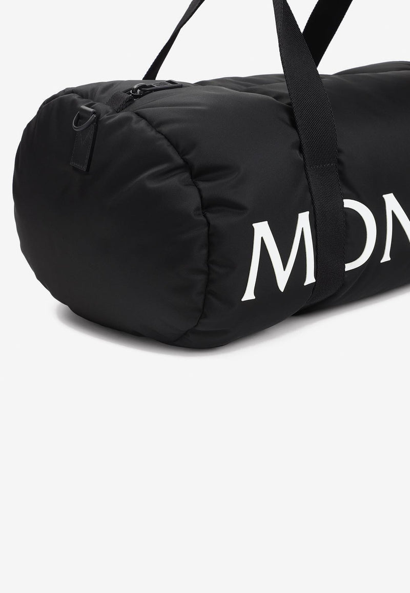 Logo Down-Filled Duffel Bag