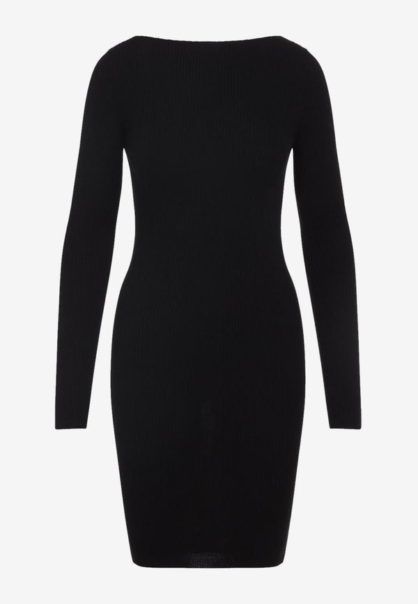 Al Knitted Mini Dress in Wool