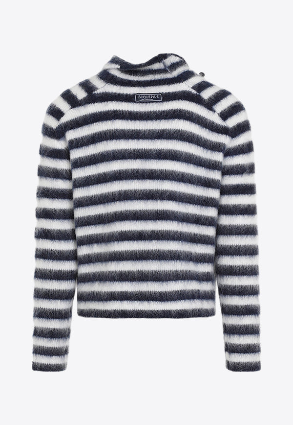 Striped Mohair Sweater