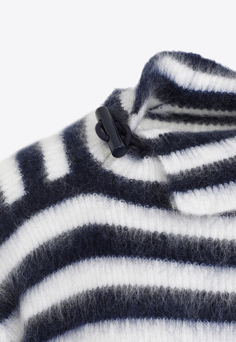 Striped Mohair Sweater