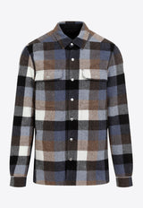 Checked Virgin Wool Shirt