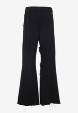 Joris Frayed-Insert Pants