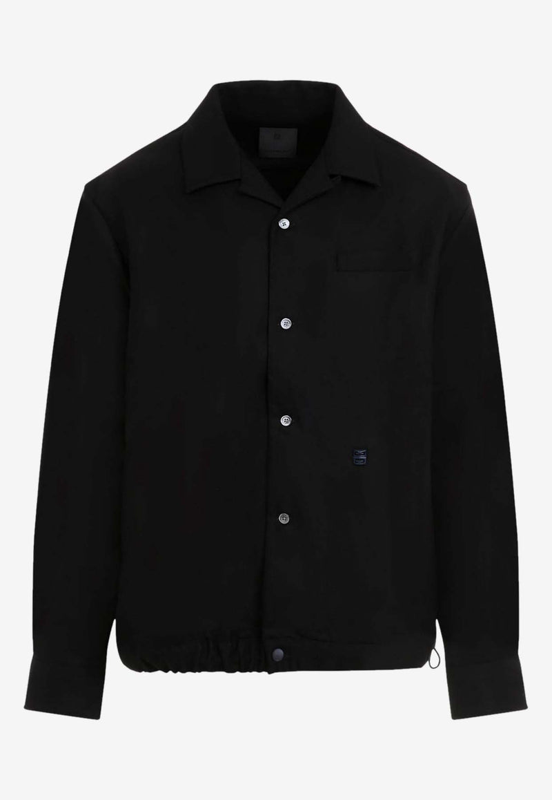 Overshirt in Virgin Wool