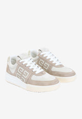 G4 Low-Top Suede Sneakers