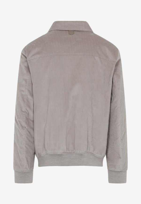 Corduory Bomber Jacket