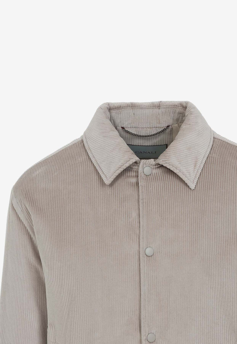 Corduory Bomber Jacket