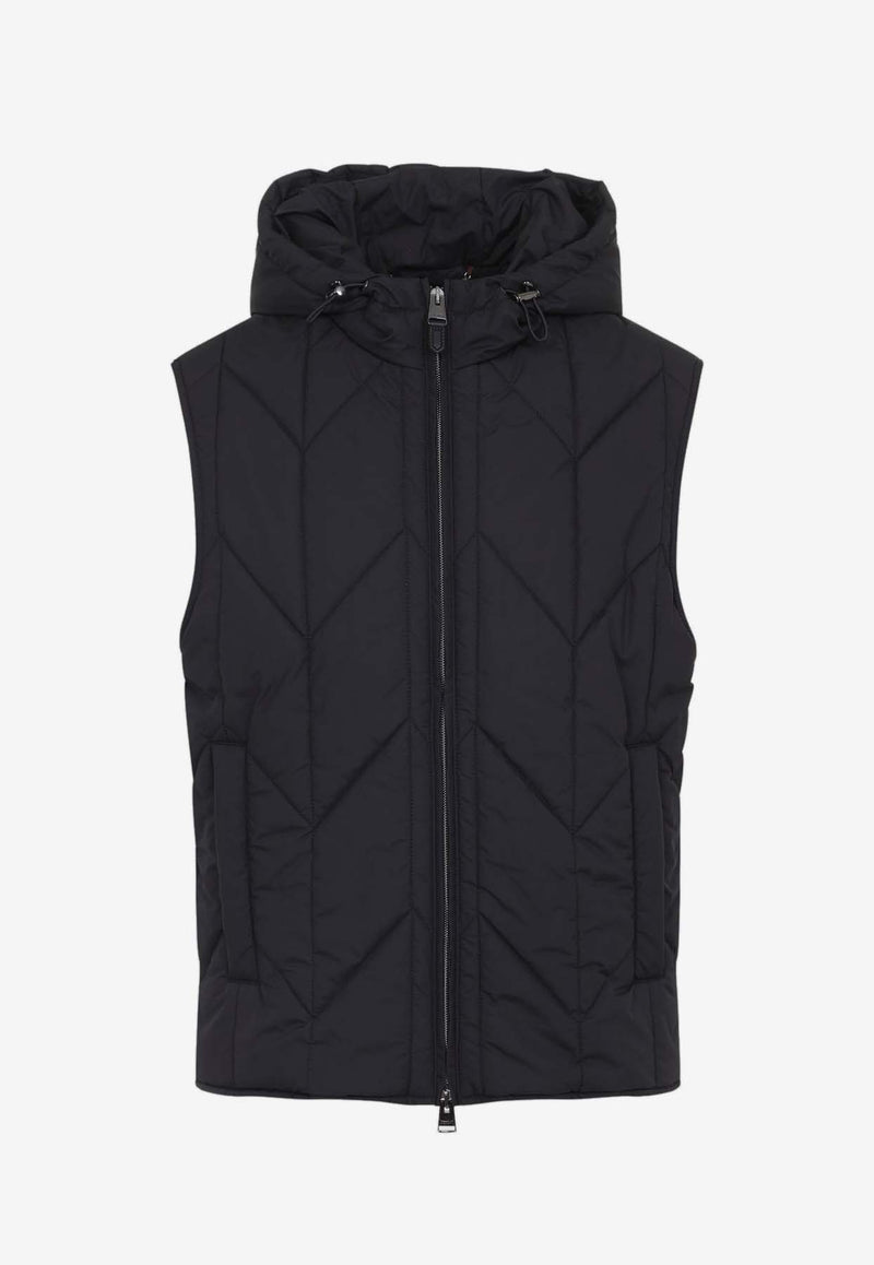 Bomber Jacket with Hooded Vest