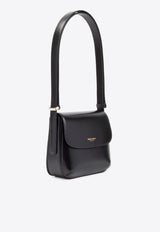 Small La Prima Leather Shoulder Bag