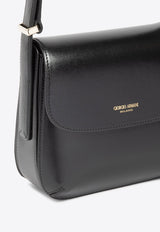 Small La Prima Leather Shoulder Bag