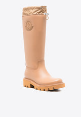 Moncler Kickstream Knee-High Rain Boots Brown 09B4G00070 M4522BROWN