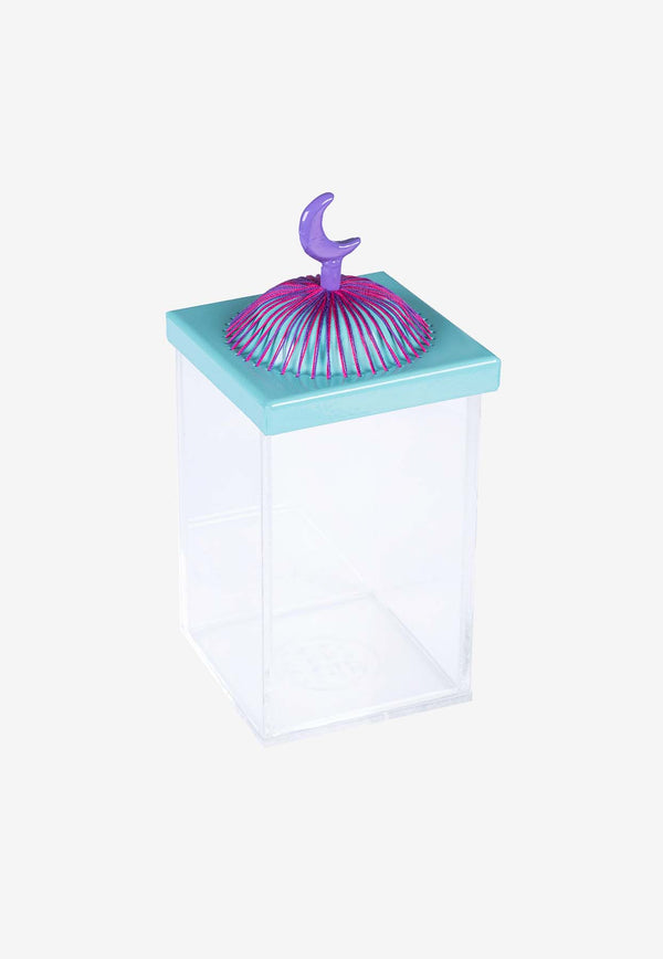 Mini Acrylic Dome Box Turquoise