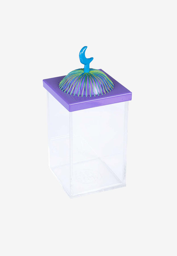 Mini Acrylic Dome Box Purple