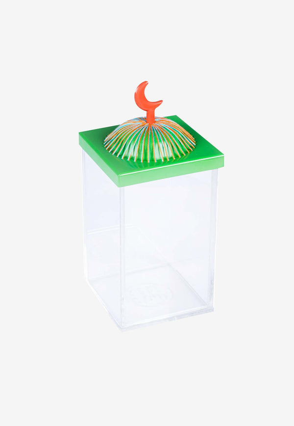 Mini Acrylic Dome Box Green 