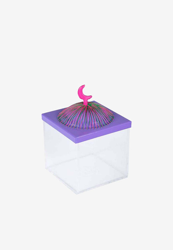 Small Acrylic Dome Box Purple