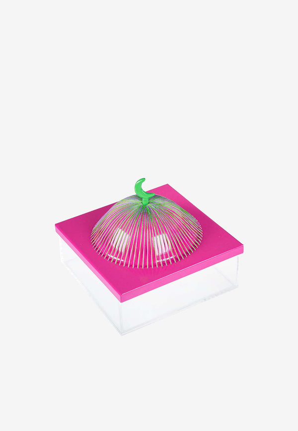 Medium Acrylic Dome Box Pink