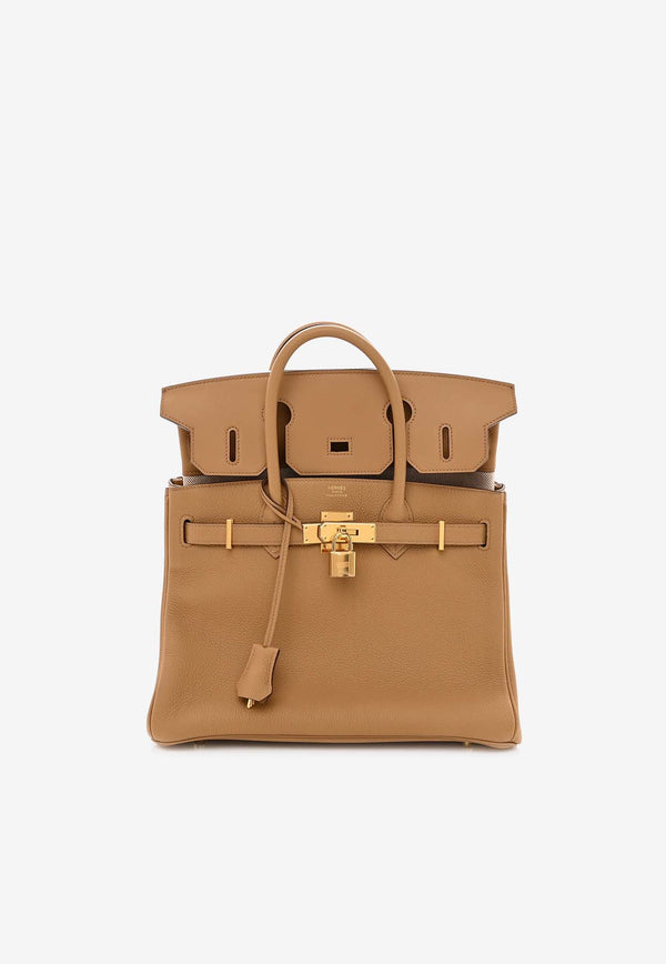 Hermès Birkin 30 3 in 1 Bag in Biscuit Togo and Swift with Canvas and Gold Hardware