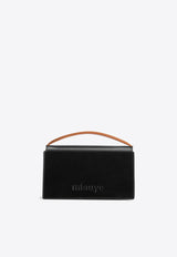 Mlouye Small Naomi Leather Crossbody Bag Black 10-037-088Â BLACK