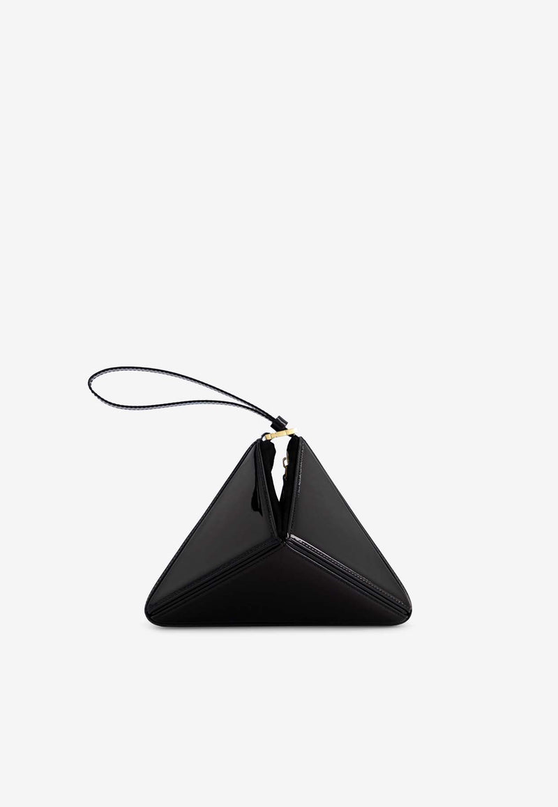 Mlouye Mini Flex Patent Leather Top Handle Bag Black 10-057-142_BLACK