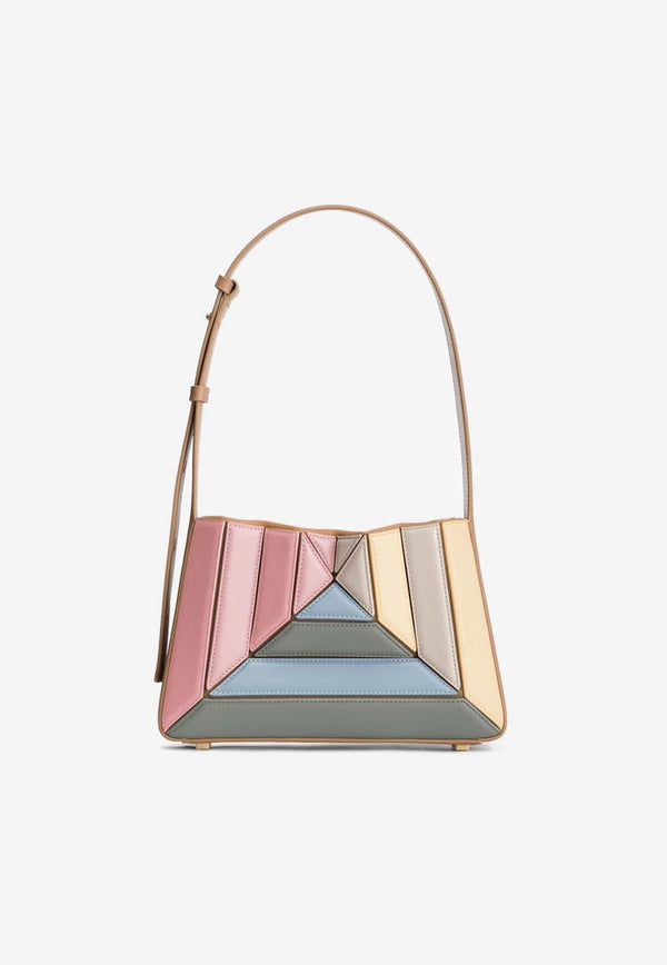 Mlouye Mini Sera Éclat Calf Leather Shoulder Bag 10-074-070MULTICOLOUR