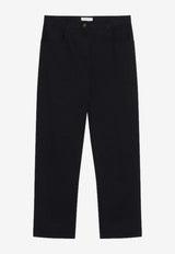 The Row Landais Straight-Leg Jeans Black 10000W3912/Q_THERO-BLK