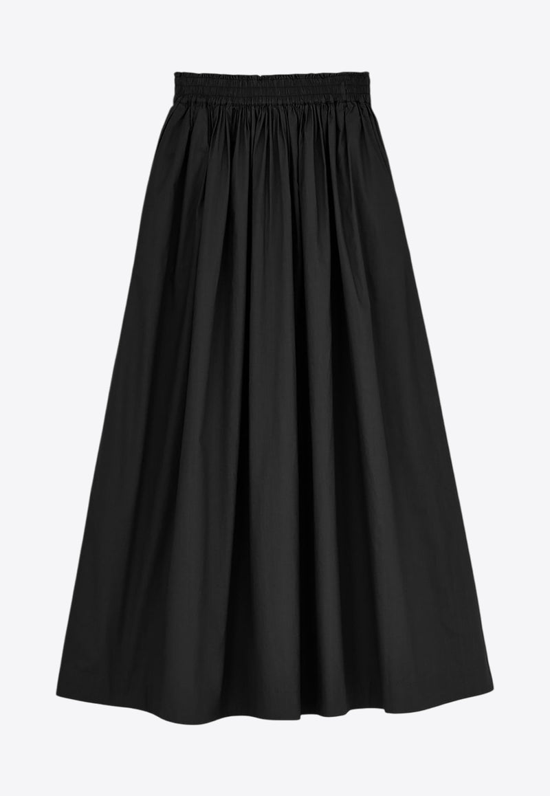 Skall Studio Dagny A-line Midi Skirt Black 10001-24095BLACK