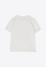 Versace Kids Babies Medusa Crewneck T-shirt 1000102 1A10163 2W020