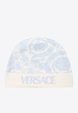 Versace Kids Babies Logo-Patch Baroque Cap 1000296 1A09525 2WK10