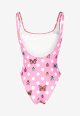Versace Butterflies One-Piece Swimsuit Multicolor 1001408 1A08562 5X290