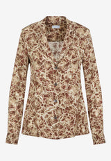 Colla Signature Print Long-Sleeved Shirt