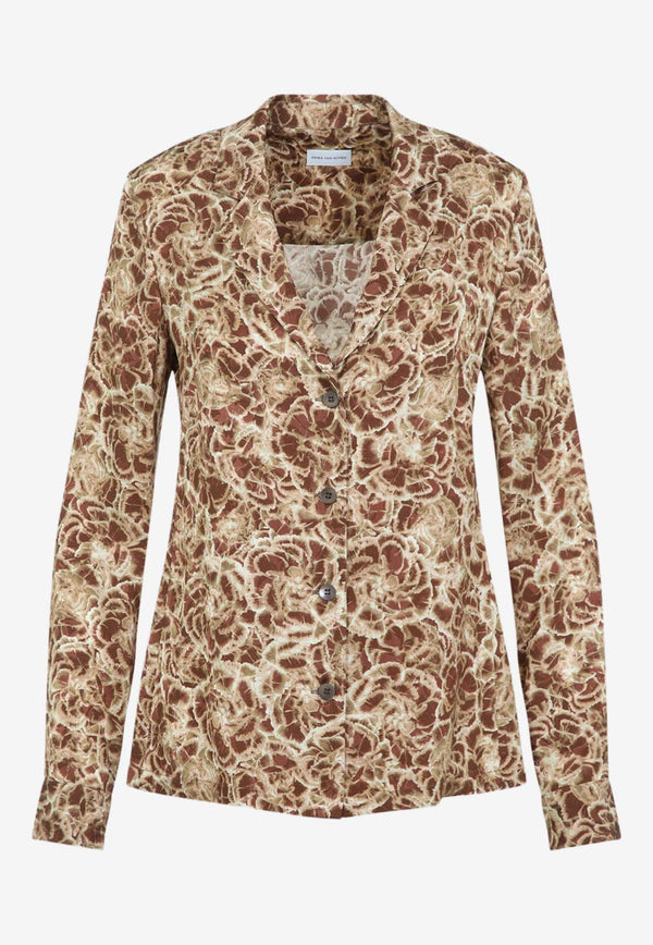 Colla Signature Print Long-Sleeved Shirt