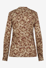 Colla Signature Print Long-Sleeved Shirt