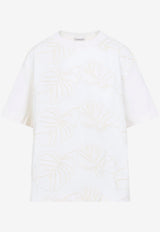 Floral Embroidered T-shirt