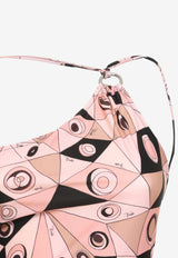 Geometric Print One-Piece Swimsuit