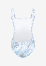 Orchidee Print One-Piece Swimsuit