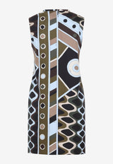 Vivara Print Silk Mini Dress