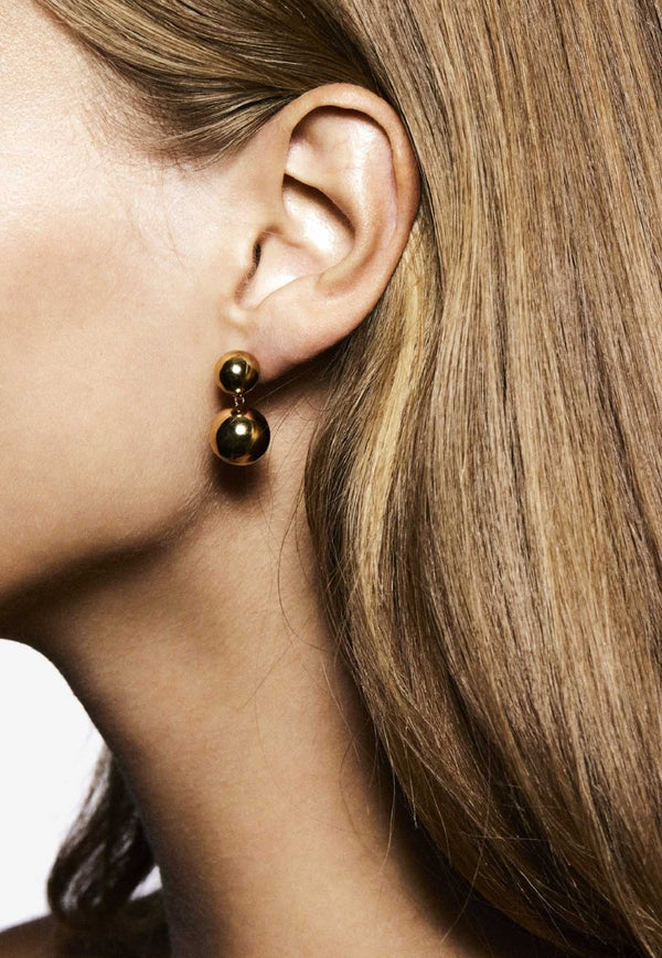 LIÉ STUDIO Caroline Drop Earrings 1003GOLD