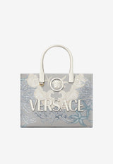 Versace La Medusa Barocco Sea Tote Bag Light Blue 1004741 1A11527 5W65V