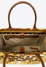 Versace La Medusa Barocco Tote Bag Yellow 1004741 1A15310 5N79V