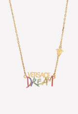 Crystal-Embellished Dream Pendant Necklace