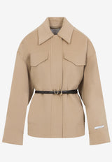 Cantore Belted Wool Coat