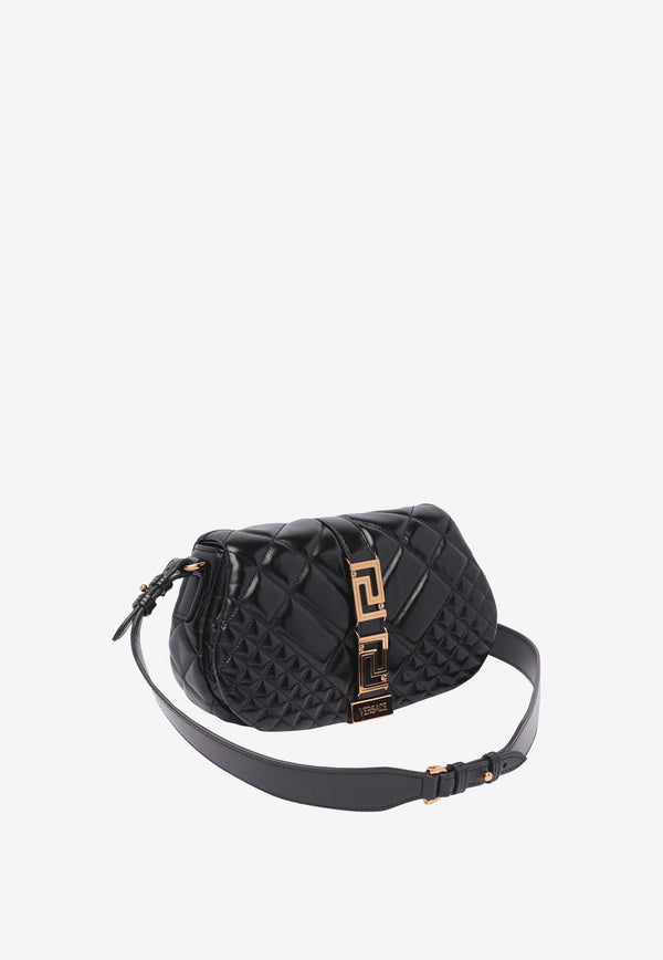 Versace Greca Goddess Shoulder Bag Black 1007128 1A08186 1B00V