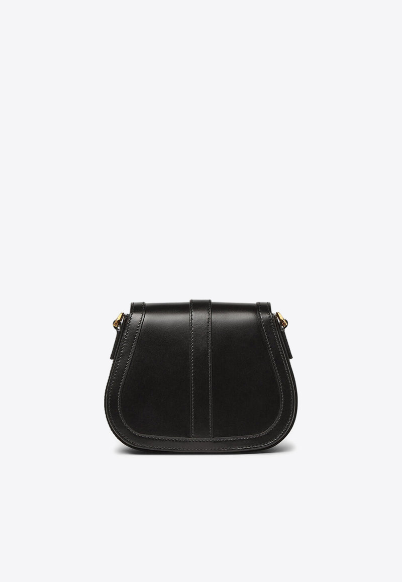 Versace Small Greca Goddess Shoulder Bag 1007129 1A05134 1B00V Black