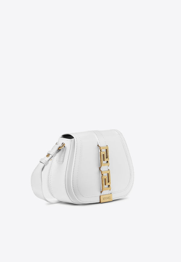 Versace Small Greca Goddess Shoulder Bag 1007129 1A05134 1W00V White