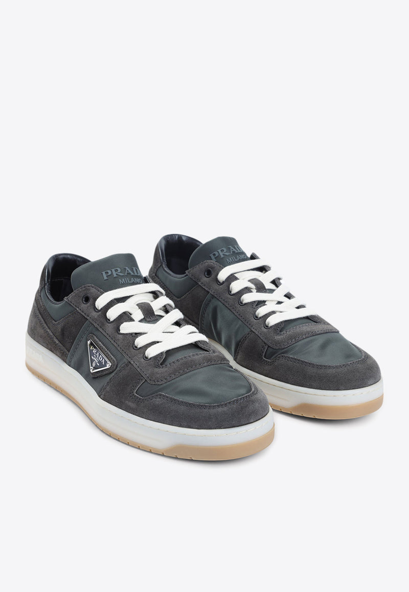 Downtown Suede Low-Top Sneakers