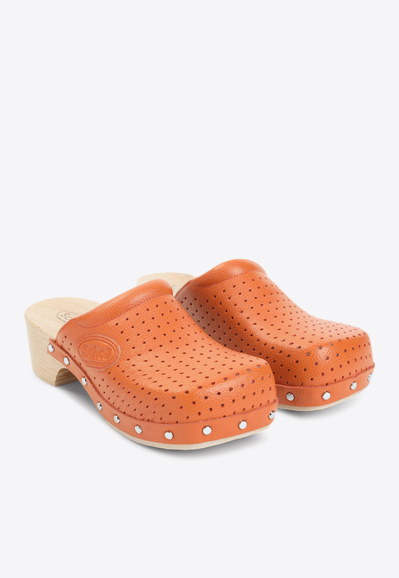Scholl 40 Leather Mules