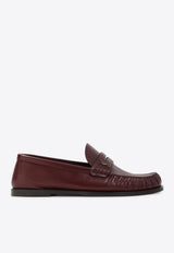 Cassandre Smooth Leather Penny Loafers