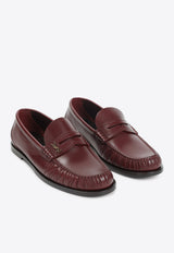 Cassandre Smooth Leather Penny Loafers